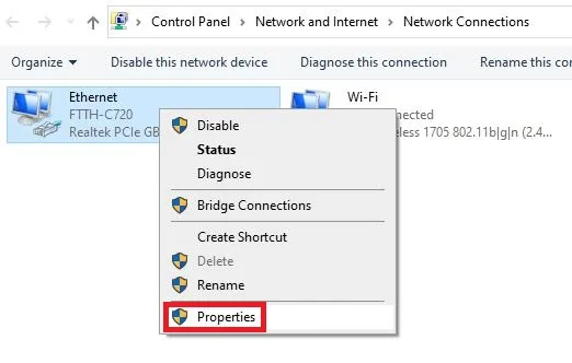 How to change or configure DNS in Windows?