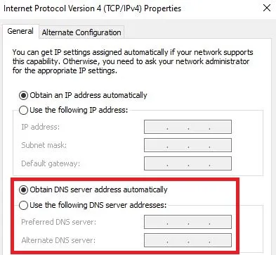 How to change or configure DNS in Windows?